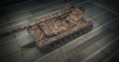 Стиль «Сделано в Германии» Пустынный ранний World of Tanks
