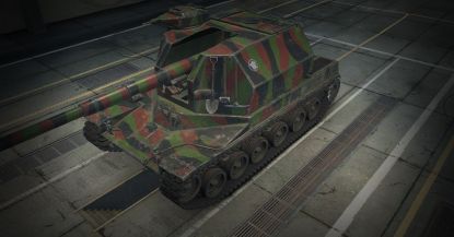 Стиль «Сделано во Франции» Травянисто-зелёный World of Tanks