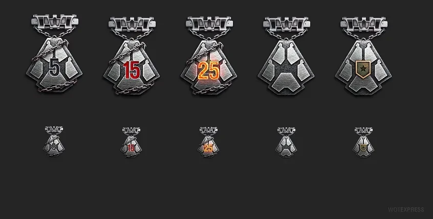 Медали события «Стальной охотник» World of Tanks Медали события «Стальной охотник» World of Tanks