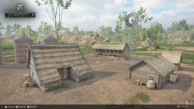 Очередная эксклюзивная карта «Расейняй» для World of Tanks Console