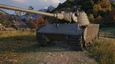 Скриншоты E 75 TS с супертеста World of Tanks