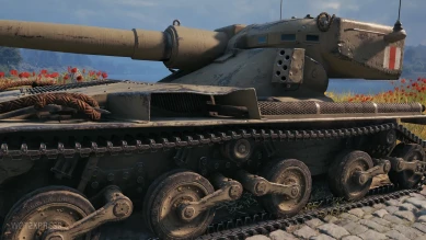 Изменения ТТХ нового топа Британии Manticore в World of Tanks