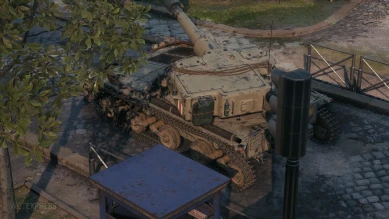 Изменения ТТХ нового топа Британии Manticore в World of Tanks