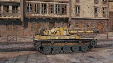 Изменения ТТХ нового топа Британии Manticore в World of Tanks