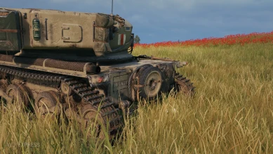 Изменения ТТХ нового топа Британии Manticore в World of Tanks