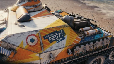 Новый стиль «WG Fest 2019» в обновлении 1.6 World of Tanks