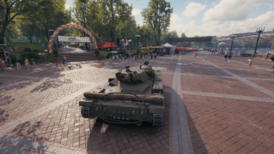 Обновлённый ангар День рождения World of Tanks 2019
