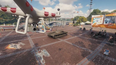 Обновлённый ангар День рождения World of Tanks 2019