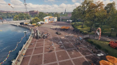 Обновлённый ангар День рождения World of Tanks 2019