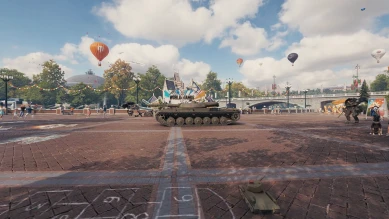 Обновлённый ангар День рождения World of Tanks 2019