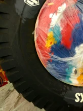 Фотофакт: Wargaming и БЕЛАЗ брендировали «танками» самосвал