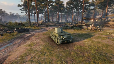Новый подарочный премиум танк AMR 35 в World of Tanks