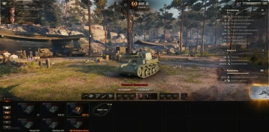 Новый подарочный премиум танк AMR 35 в World of Tanks