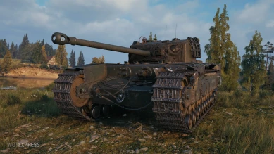 3D-стиль «Игрушки Хобарта» для A43 Black Prince в World of Tanks