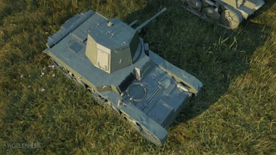 Подарочный танк AMR 35 на супертесте World of Tanks