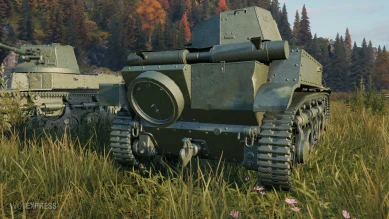 Подарочный танк AMR 35 на супертесте World of Tanks