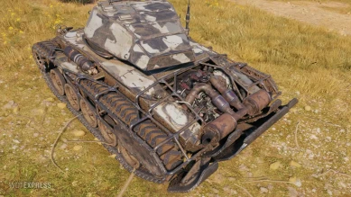 Показ трёх гоночных болидов для режима «Большие гонки» WoT