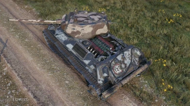 Показ трёх гоночных болидов для режима «Большие гонки» WoT
