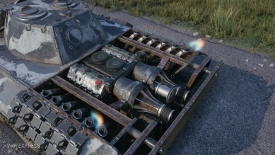 Показ трёх гоночных болидов для режима «Большие гонки» WoT