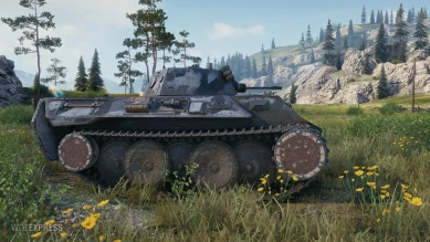 Показ трёх гоночных болидов для режима «Большие гонки» WoT