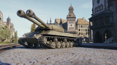 Первый двухствольный танк на супертесте World of Tanks