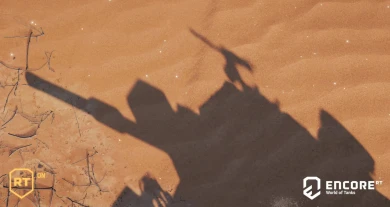 Новые тени с трассировкой лучей в World of Tanks