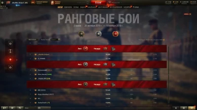 Первые игроки прошедшие 2 сезон Ранговых боёв World of Tanks