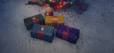 Что будет в платных новогодних коробках 2020 в World of Tanks