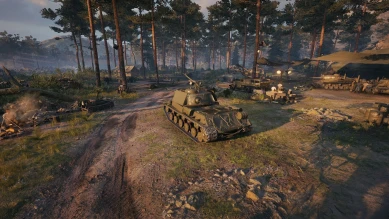 Премиум танк ИС-2Э на супертесте World of Tanks