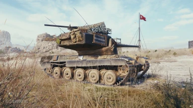 Добротный 3D-стиль на танк AMX 50 B в World of Tanks