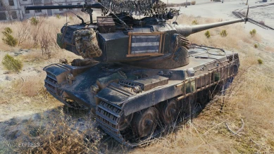 Добротный 3D-стиль на танк AMX 50 B в World of Tanks