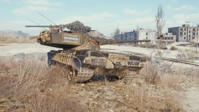 Добротный 3D-стиль на танк AMX 50 B в World of Tanks