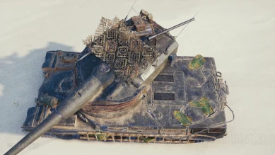 Добротный 3D-стиль на танк AMX 50 B в World of Tanks