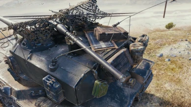 Добротный 3D-стиль на танк AMX 50 B в World of Tanks