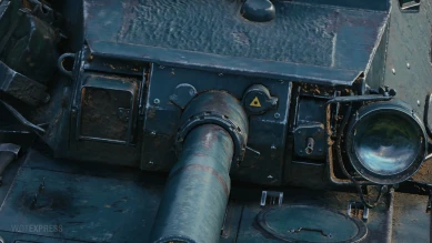 Скриншоты HD модели танка Bat.-Châtillon Bourrasque в World of Tansk