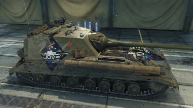  Большая декаль Jove c «Битвы блогеров» 2020 WOT