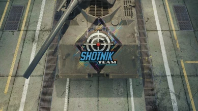 Большая декаль Shotnik c «Битвы блогеров» 2020 WOT