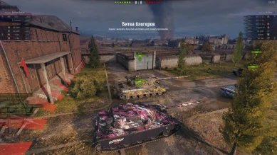 Диверсанты на Битве Блогеров 2020 World of Tanks