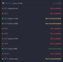 Технические проблемы на серверах World of Tanks