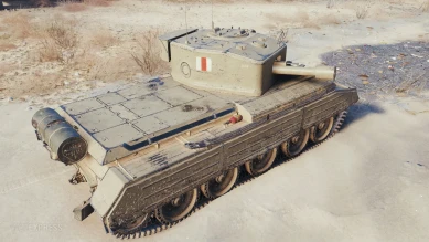 Новый прокачиваемый танк Великобритании Cavalier в World of Tanks