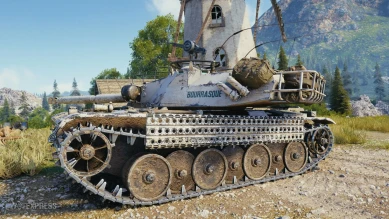 3D стиль «1998 ZZ 10» для марафонного танка Bat.-Châtillon Bourrasque в World of Tanks 3D стиль «1998 ZZ 10» для марафонного танка Bat.-Châtillon Bourrasque в World of Tanks