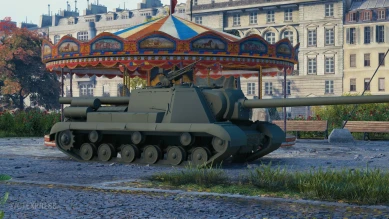 Скриншоты ИСУ-152К на супертесте World of Tanks
