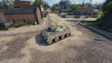 Новый премиум танк A46 на супертесте World of Tanks