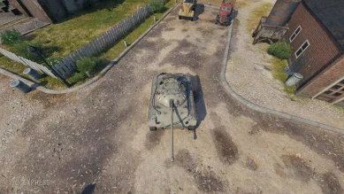 Новый премиум танк A46 на супертесте World of Tanks