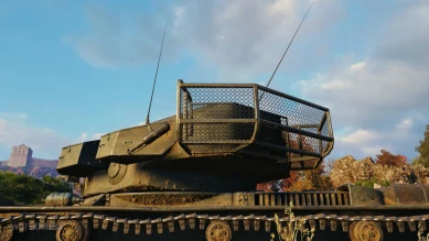 Скриншоты HD модели Strv K в World of Tanks