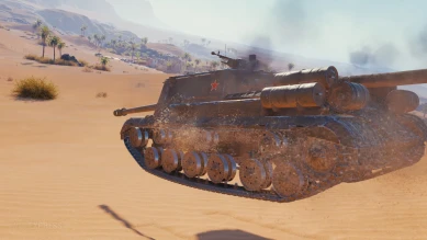 Скриншоты HD модели танка ИСУ-152К в World of Tanks