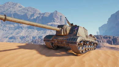 Скриншоты HD модели танка ИСУ-152К в World of Tanks