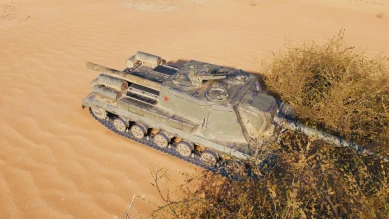 Скриншоты HD модели танка ИСУ-152К в World of Tanks