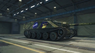 Две большие декали в пакете «Космос» Twitch Prime World of Tanks