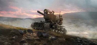 3D-стиль «Багровый легион» для КВ-2 в продаже World of Tanks 3D-стиль «Багровый легион» для КВ-2 в продаже World of Tanks